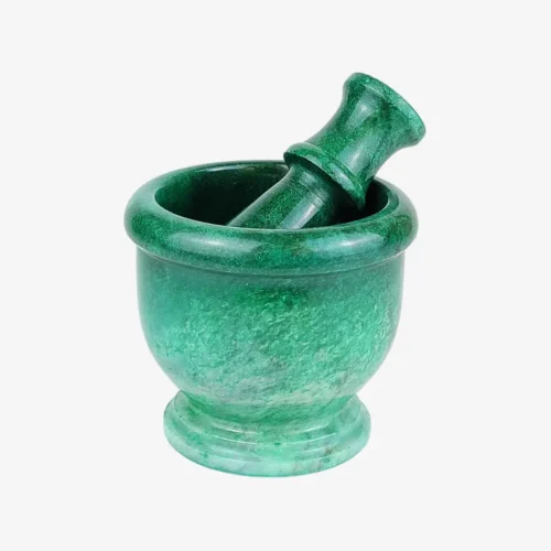 İthal Yeşil Renkli Havan