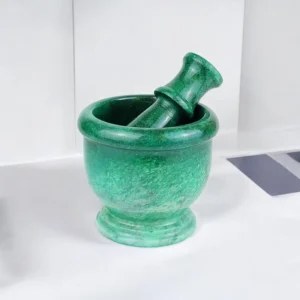 İthal Yeşil Renkli Havan