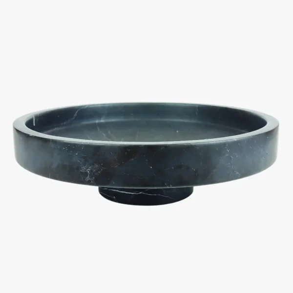 Elart Siyah Mermer Kase