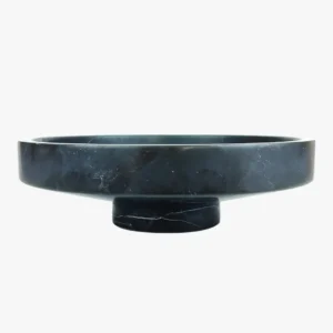 Elart Siyah Mermer Kase