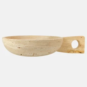 Pietra Traverten 2 Parça Kase Seti