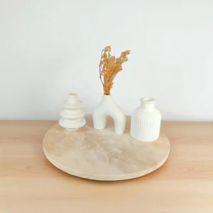 Traverten Sunum Tepsisi