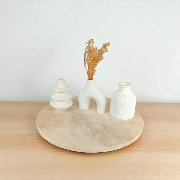 Traverten Sunum Tepsisi