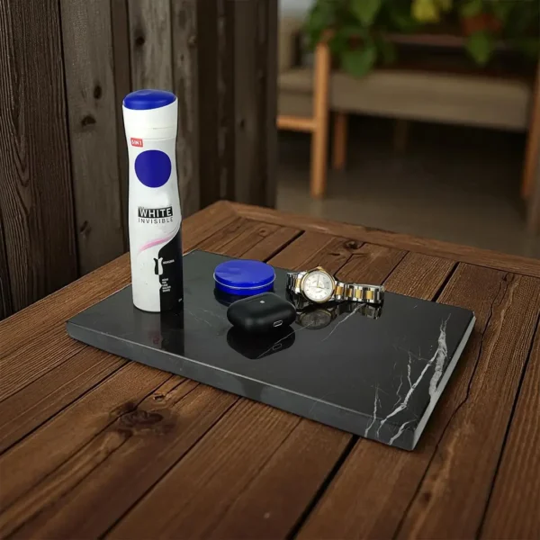 Nero Mermer Sunumluk & Kesim Tahtası