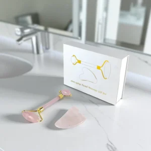 Pembe Ay Taşı Masaj-Bakım Seti