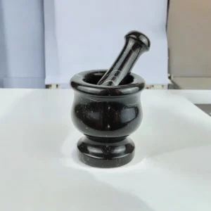 İthal Siyah Renkli Havan